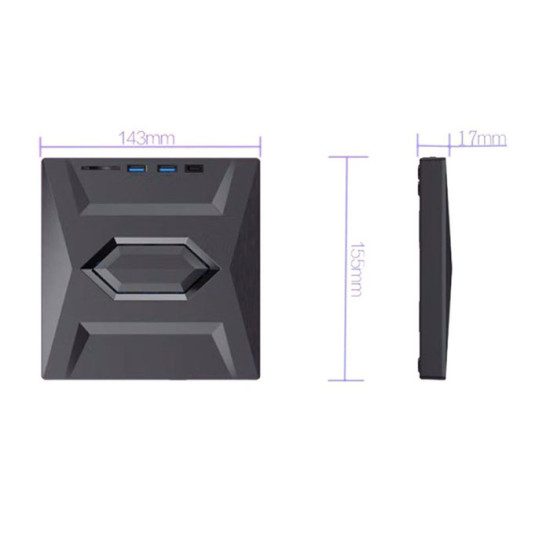 Profftech DVDRW External DVD-RW Eksternal Multiport