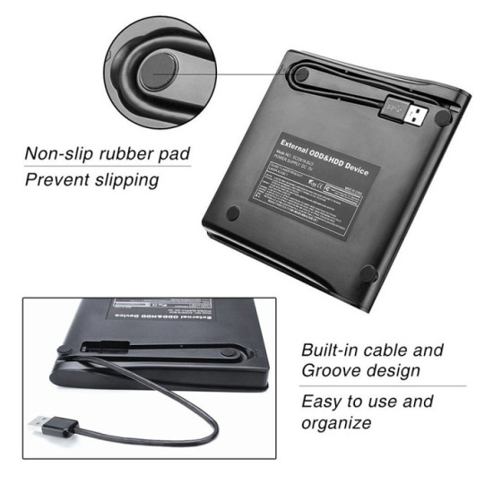 Profftech DVDRW DVD-RW External USB 3.0