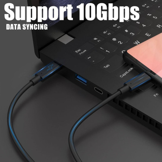 Profftech Kabel Type-C Male to Male 2 Meter USB-C M-M
