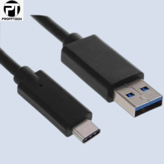 Profftech Kabel USB 3.0 to Type C 3.1 Sync Charge Cable Panjang 2 Meter