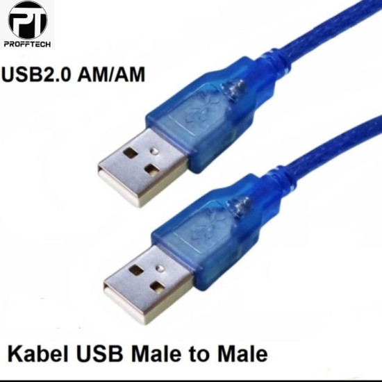 Profftech Kabel USB Male to Male 2.0 50 cm