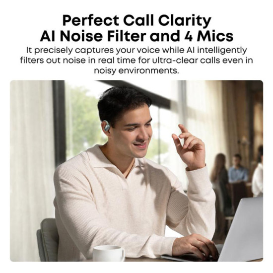 ANKER Soundcore AeroFit 2 Open Ear Earbuds Earphone Bluetooth Wireless A3874 ANKER Soundcore AeroFit 2 Open Ear Earbuds Earphone Bluetooth Wireless A3874