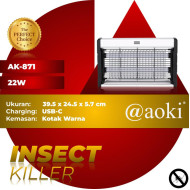 Aoki AK-871 Mosquito Killer Lampu UV Perangkap Nyamuk Bug Zapper 22 Watt Aoki AK-871 Mosquito Killer Lampu UV Perangkap Nyamuk Bug Zapper 22 Watt