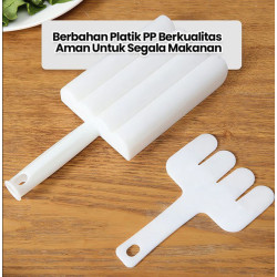 Cetakan Bakso 4 Baris Anti Lengket Bahan Plastik Cetakan Bakso 4 Baris Anti Lengket Bahan Plastik