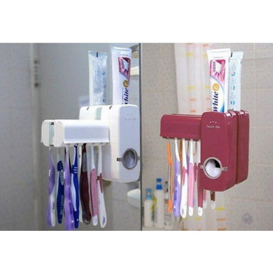 Tempat Sikat Pasta Gigi Toothpaste Dispenser Odol