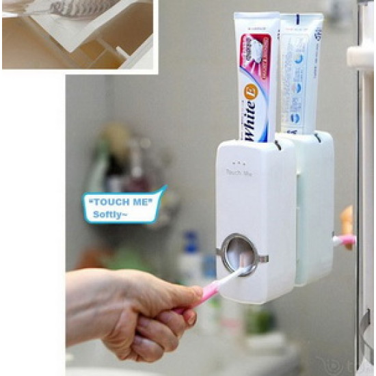 Tempat Sikat Pasta Gigi Toothpaste Dispenser Odol