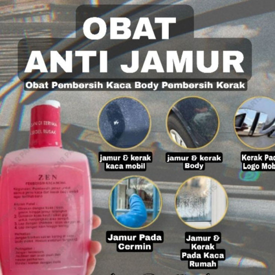 Pembersih Kaca Kerak Jamur 200ml Mobil