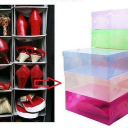 Transparant Shoes Box - Kotak Sepatu Transparan