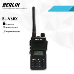 Berlin Handie Talkie HT Single Band BL-V6RX V6RX Berlin Handie Talkie HT Single Band BL-V6RX V6RX