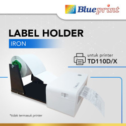 Blueprint Label Holder Roll Eksternal Besi Untuk Printer TD110D Blueprint Label Holder Roll Eksternal Besi Untuk Printer TD110D