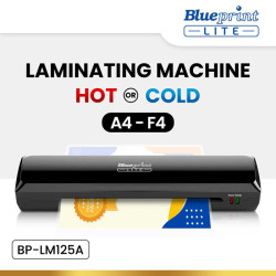 Blueprint Mesin Laminating Machine Hot Cold A4 F4 LM125A Laminating