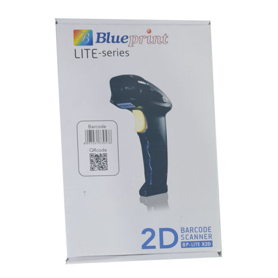 Blueprint Lite BP-Lite X2D CCD Barcode Scanner 2D USB Auto Scan QR