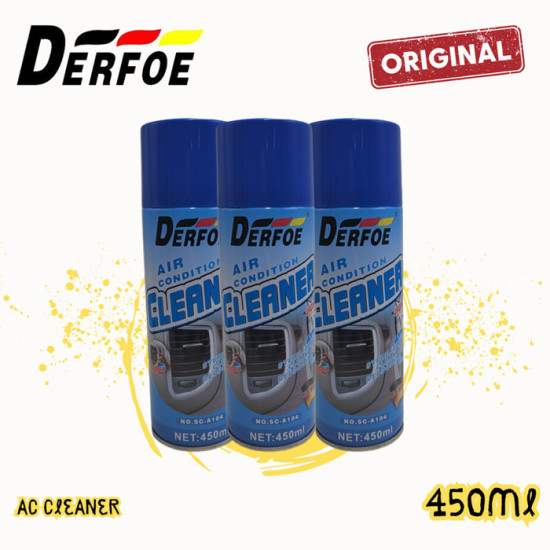 Derfoe AC Cleaner 450 ml Spray Pembersih AC Rumah Mobil