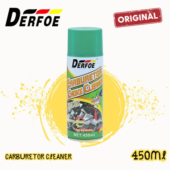 Derfoe Carburator Cleaner 450 ml Pembersih Karburator Mobil Motor