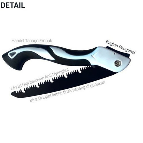 Gergaji Tangan Lipat 250mm 250 mm Portable