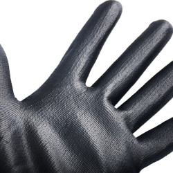 Guntero Sarung Tangan Pelindung Level 1 Safety Hitam Cut Resistant GT1001
