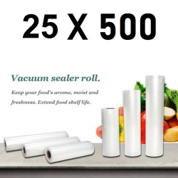 HL Plastik Vacuum Sealer Emboss Roll 25x500 cm Food Grade