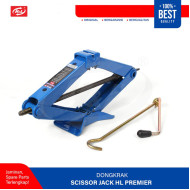 HL Premier Dongkrak Jembatan Max Beban 2 Ton Scissor Jack
