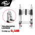 HL Tangga Teleskopik Tipe A 4.4 Meter Telescopic Ladder Lipat Double