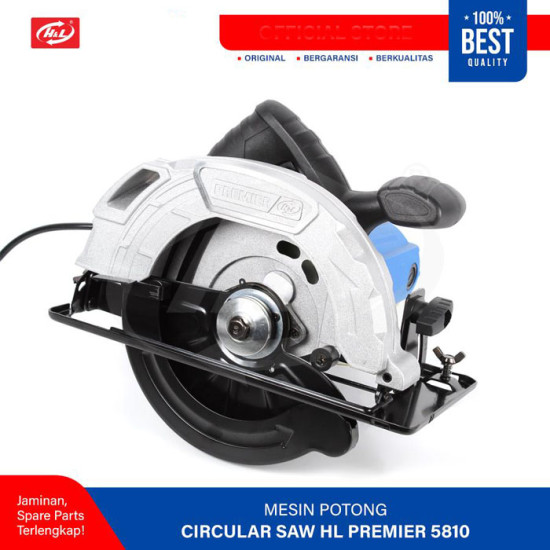 HL Premier 5810 Circular Saw 1200W Mesin Potong Kayu 1200 Watt