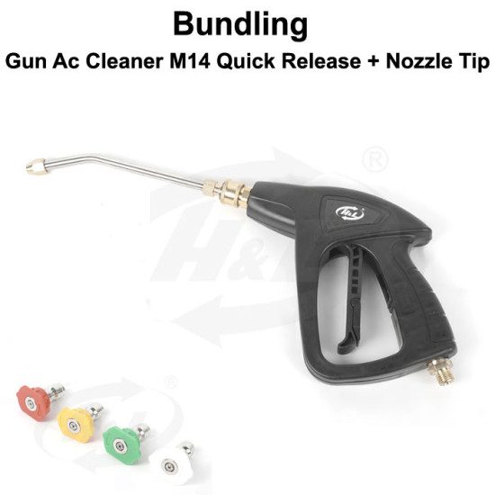 HL M14 Gun AC Cleaner Quick Release For Jet Cleaner  QL-1200 VBB VGS 70