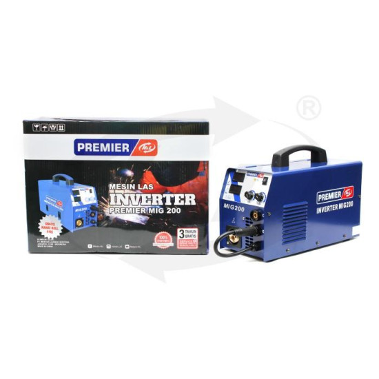 HL Premier Mesin Travo Las Welding Machine Inverter 8 KVA MIG 200 MIG200