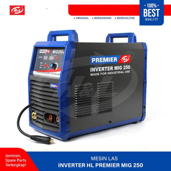 HL Premier Mesin Travo Las Welding Machine Inverter 10.6 KVA MIG250 MIG 250