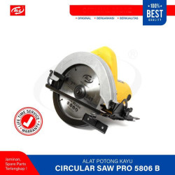 HL Pro 5806B Circular Saw Alat Potong Kayu 1050W 185mm 4700Rpm