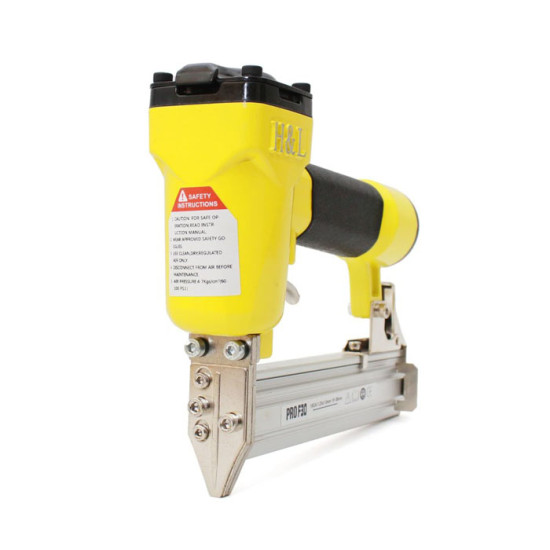 HL Pro F30 Mesin Paku Tembak Staples Stapler Angin Kapasitas 100 Paku Mata I