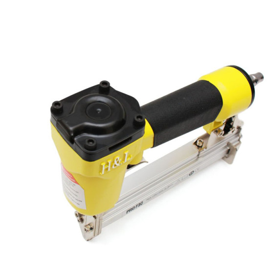 HL Pro F30 Mesin Paku Tembak Staples Stapler Angin Kapasitas 100 Paku Mata I