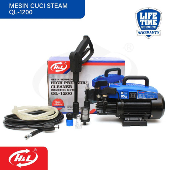 HL QL-1200 Mesin Cuci Steam Tekanan Tinggi High Pressure Jet Cleaner HL QL-1200 Mesin Cuci Steam Tekanan Tinggi High Pressure Jet Cleaner