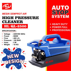 HL QL-2500 Mesin Semprot Air Cuci Steam High Pressure Jet Cleaner 800W HL QL-2500 Mesin Semprot Air Cuci Steam High Pressure Jet Cleaner 800W
