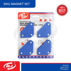 HL Siku Magnet Las Set 4 Pcs Magnetic Welding Holder 4 Jenis Derajat