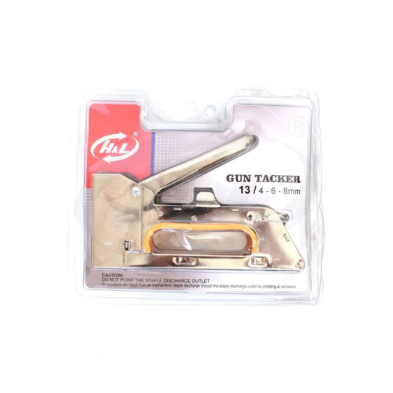 HL Staples Tembak Gun Tacker Stapler Ukuran 4-8mm