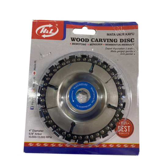 HL Wood Carving Disc 4 Inch Mata Ukir Kayu 4In