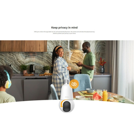 Imou Bulb Cam 2C 3MP Smart Wireless Security Camera E27 Imou Bulb Cam 2C 3MP Smart Wireless Security Camera E27