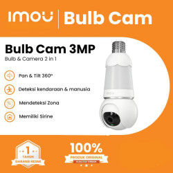 Imou Bulb Cam 3MP Smart Wireless Security Camera Bohlam Lampu E27 Imou Bulb Cam 3MP Smart Wireless Security Camera Bohlam Lampu E27