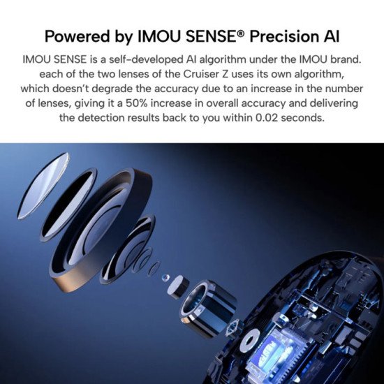 Imou Cruiser Z 5MP Outdoor Smart Security Camera Wifi Cam 3K UHD 5 MP