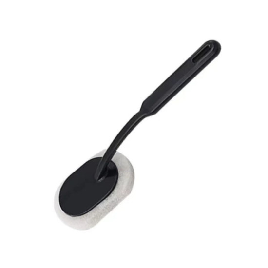 Sikat Pembersih Kamar Mandi Dinding Gagang Panjang Hitam