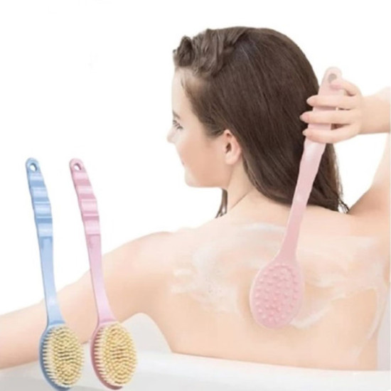 Sikat Mandi Bulu Lembut Gagang Panjang Gosok Punggung