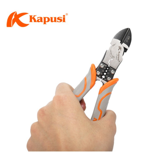Kapusi Tang Potong Kupas Kabel 7.5 Inch 19cm 190mm K-8067