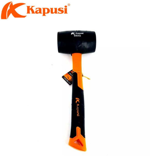 Kapusi Palu Karet 680G Rubber Hammer 680 Gram K-0377