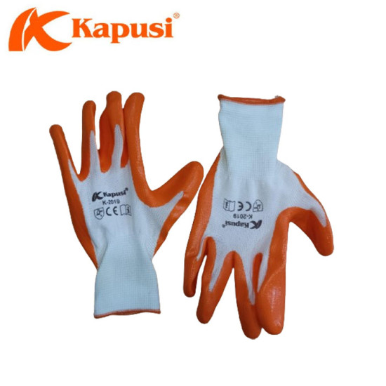 Kapusi Sarung Tangan Pelindung Safety Gloves Cut Resistant Safety Gloves K-2019
