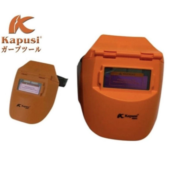 Kapusi Auto Darkening Welding Helmet Topeng Las PVC Anti Pecah K-2037