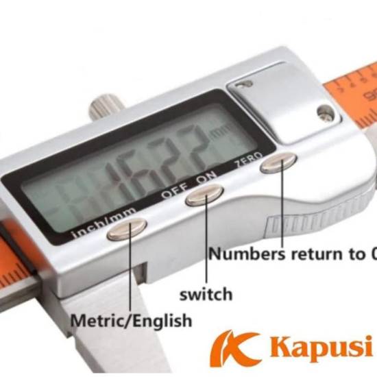 Kapusi Sigmat Digital Caliper Jangka Sorong 150 mm K-2910