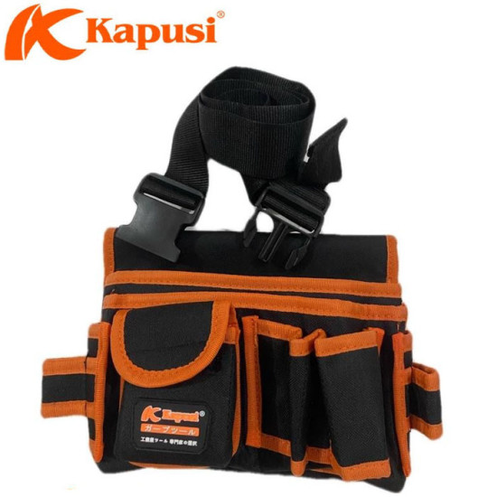 Kapusi Tas Perkakas Pinggang Pertukangan Besar Multifungsi K-3003