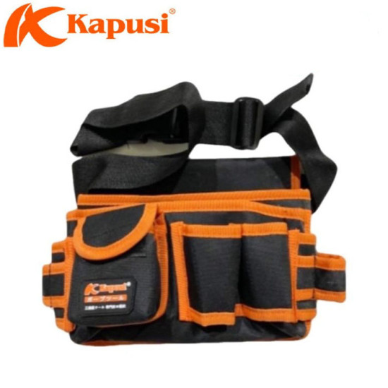 Kapusi Tas Perkakas Pinggang Pertukangan Besar Multifungsi K-3003