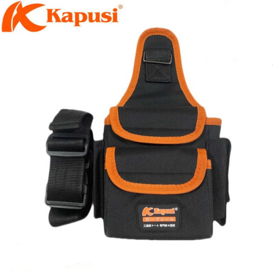 Kapusi Tas Perkakas Pinggang Pertukangan Kecil 16x17x8 cm K-3117