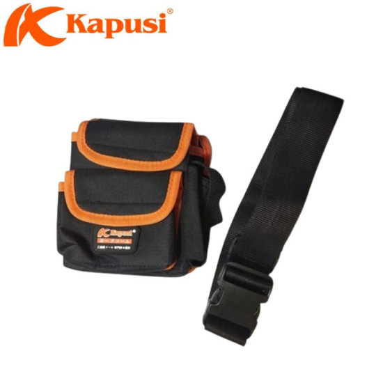 Kapusi Tas Perkakas Pinggang Pertukangan Kecil 16x17x8 cm K-3117
