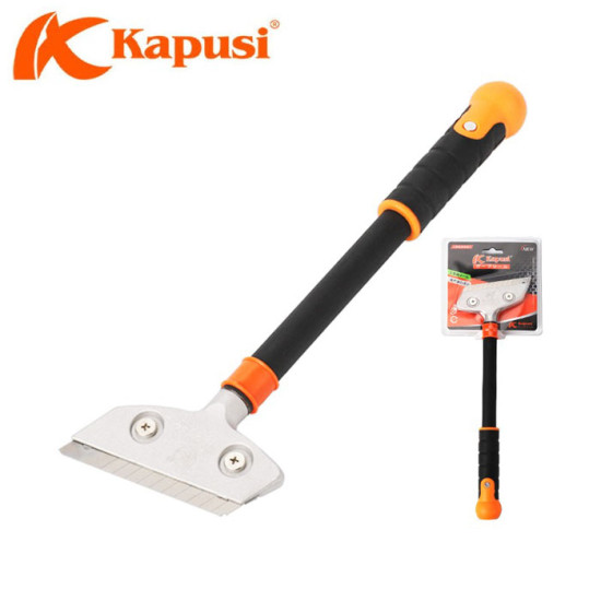 Kapusi Tongkat Scrapper Cutter Kapi Kupas Stiker Cat Gagang Karet K-3972